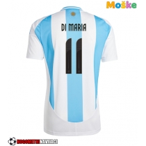 Moške Nogometnih dresov Argentina Angel Di Maria #11 Domači Copa America 2024 Kratki rokavi